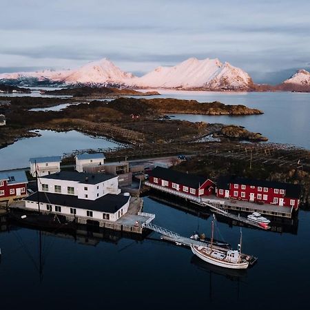 Готель Solsiden Brygge Rorbuer Баллстад Екстер'єр фото